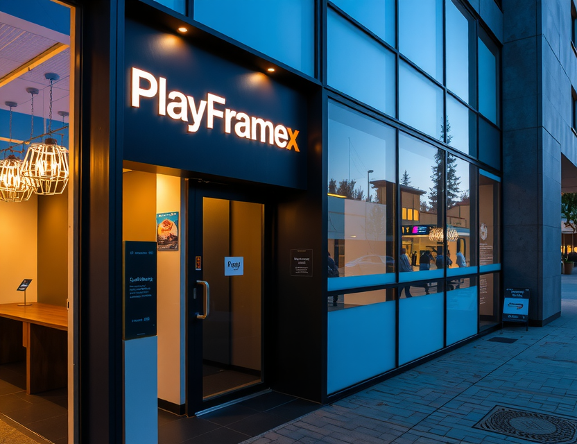 PlayFrameX gym exterior Berlin