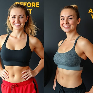 Fitness transformation testimonial
