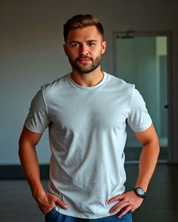 Tom before transformation